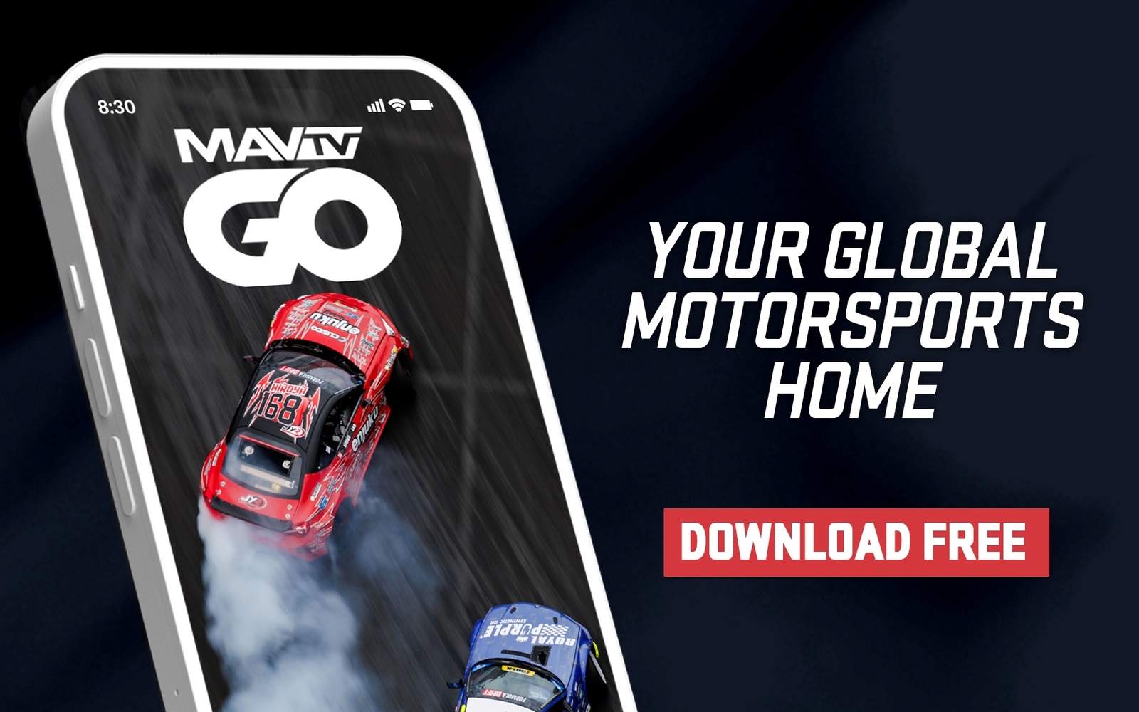 INTRODUCING MAVTV GO GLOBAL STREAMING SERVICE FOR MOTORSPORTS AUTOMOTIVE ENTHUSIASTS POWERED BY ENDEAVOR STREAMING MAVTV