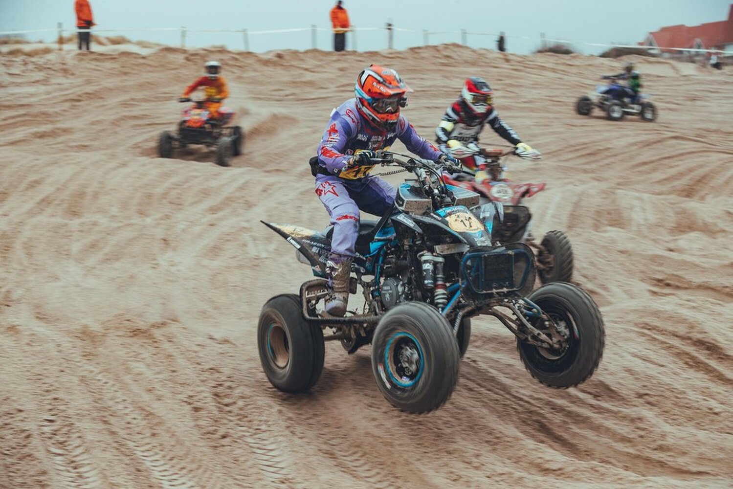 A picture of Pablo Violet at 2024 Enduropale du Touquet Pas-de-Calais © Frederik Herregods